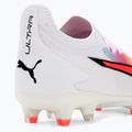 Buty piłkarskie męskie PUMA Ultra Ultimate FG/AG puma white/puma black/fire orchid 9