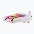 Buty piłkarskie męskie PUMA Ultra Ultimate FG/AG puma white/puma black/fire orchid 10
