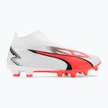 Buty piłkarskie męskie PUMA Ultra Match+ LL FG/AG puma white/puma black/fire orchid 4