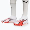 Buty piłkarskie męskie PUMA Ultra Match+ LL FG/AG puma white/puma black/fire orchid 2
