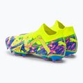 Buty piłkarskie męskie PUMA Future Match Energy FG/AG ultra blue/yellow alert/luminous pink 3