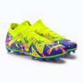 Buty piłkarskie męskie PUMA Future Match Energy FG/AG ultra blue/yellow alert/luminous pink 4