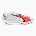 Buty piłkarskie dziecięce PUMA Ultra Match LL FG/AG puma white/puma black/fire orchid 2