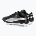 Buty piłkarskie męskie PUMA King Match MXSG puma black/puma white 3