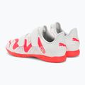 Buty piłkarskie dziecięce PUMA Future Play IT V puma white/fire orchid 3