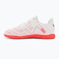 Buty piłkarskie dziecięce PUMA Future Play IT V puma white/fire orchid 10
