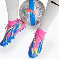 Buty piłkarskie męskie PUMA Ultra Match Energy FG/AG luminous pink/yellow alert/ultra blue 18