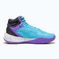 Buty do koszykówki męskie PUMA Playmaker Pro Mid purple glimmer/bright aqua/strong gray/white 9