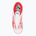 Buty piłkarskie dziecięce PUMA Ultra Play TT puma white/puma black/fire orchid 6