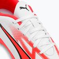 Buty piłkarskie dziecięce PUMA Ultra Play TT puma white/puma black/fire orchid 8