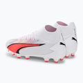 Buty piłkarskie dziecięce PUMA Ultra Pro FG/AG puma white/puma black/fire orchid 3