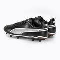 Buty piłkarskie męskie PUMA King Match FG/AG puma black/puma white 3