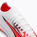 Buty piłkarskie męskie PUMA Ultra Match IT puma white/puma black/fire orchid 8