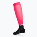 Skarpety kompresyjne do biegania męskie CEP Tall 4.0 pink/black 2