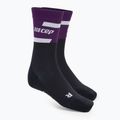 Skarpety kompresyjne damskie CEP 4.0 Mid Cut violet/black