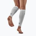 Opaski kompresyjne na łydki damskie CEP Ultralight carbon white 5