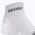 Skarpety kompresyjne męskie CEP Ultralight Low Cut carbon white 4