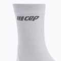 Skarpety kompresyjne męskie CEP Ultralight Short carbon white 6