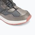 Śniegowce juniorskie KangaROOS K-PE Ski RTX steel grey / dusty rose 7