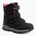 Śniegowce dziecięce KangaROOS K-Robi KTX jet black/daisy pink