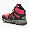 Buty dziecięce Kappa Boxford Mid Tex pink/yellow 3