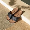Klapki damskie BIRKENSTOCK Catalina BS BF Narrow black 3
