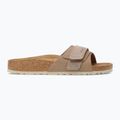 Klapki damskie BIRKENSTOCK Oita W LENB/LEVE Narrow taupe 8