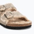 Klapki BIRKENSTOCK Arizona Shearling SL Regular taupe 7