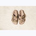 Klapki BIRKENSTOCK Arizona Shearling SL Regular taupe 12