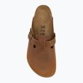 Klapki BIRKENSTOCK Boston LEOI Regular cognac 5