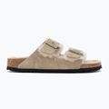 Klapki BIRKENSTOCK Arizona Shearling SL Narrow taupe 2