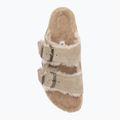 Klapki BIRKENSTOCK Arizona Shearling SL Narrow taupe 5