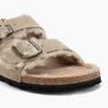 Klapki BIRKENSTOCK Arizona Shearling SL Narrow taupe 7