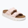 Klapki damskie BIRKENSTOCK Arizona Chunky Birko-Flor light rose