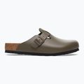 Klapki BIRKENSTOCK Boston NL Regular smooth leather concrete gray 2