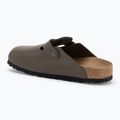 Klapki BIRKENSTOCK Boston NL Narrow smooth leather concrete gray 3