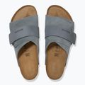 Klapki BIRKENSTOCK Kyoto LENB/LEVE Narrow basalt gray 3