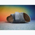 Klapki BIRKENSTOCK Kyoto LENB/LEVE Narrow basalt gray 6