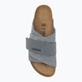 Klapki BIRKENSTOCK Kyoto LENB/LEVE Narrow basalt gray 5