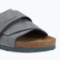 Klapki BIRKENSTOCK Kyoto LENB/LEVE Narrow basalt gray 7