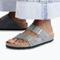 Klapki damskie BIRKENSTOCK Arizona LEOI Narrow basalt gray 10