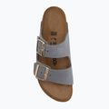 Klapki damskie BIRKENSTOCK Arizona LEOI Narrow basalt gray 5