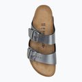 Klapki BIRKENSTOCK Arizona BF Narrow metallic black 5