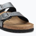 Klapki BIRKENSTOCK Arizona BF Narrow metallic black 7