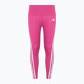 Legginsy dziecięce adidas Essentials Aerorady 3-Stripes High Waisted semi lucid fuchsia/white