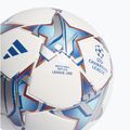 Piłka do piłki nożnej adidas UCL League 23/24 white/silver metallic/bright cyan/royal blue rozmiar 4 4