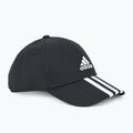 Czapka z daszkiem adidas Baseball 3-Stripes Cotton Twill black/ white