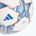 Piłka do piłki nożnej adidas UCL Junior 290 League 23/24 white/silver metallic/bright cyan rozmiar 4 2