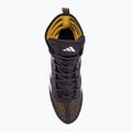 Buty bokserskie adidas Box Hog 4 aurora black/cloud white/spark 5