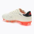 Buty piłkarskie męskie adidas Copa Pure II Pro FG ivory/core black/solar red 3